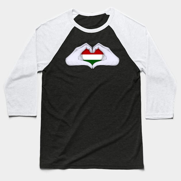 Hungary Baseball T-Shirt by redmay